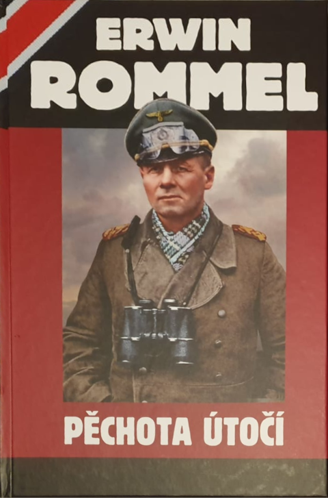 Titulní strana knihy Erwin Rommel - Pěchota ´točí